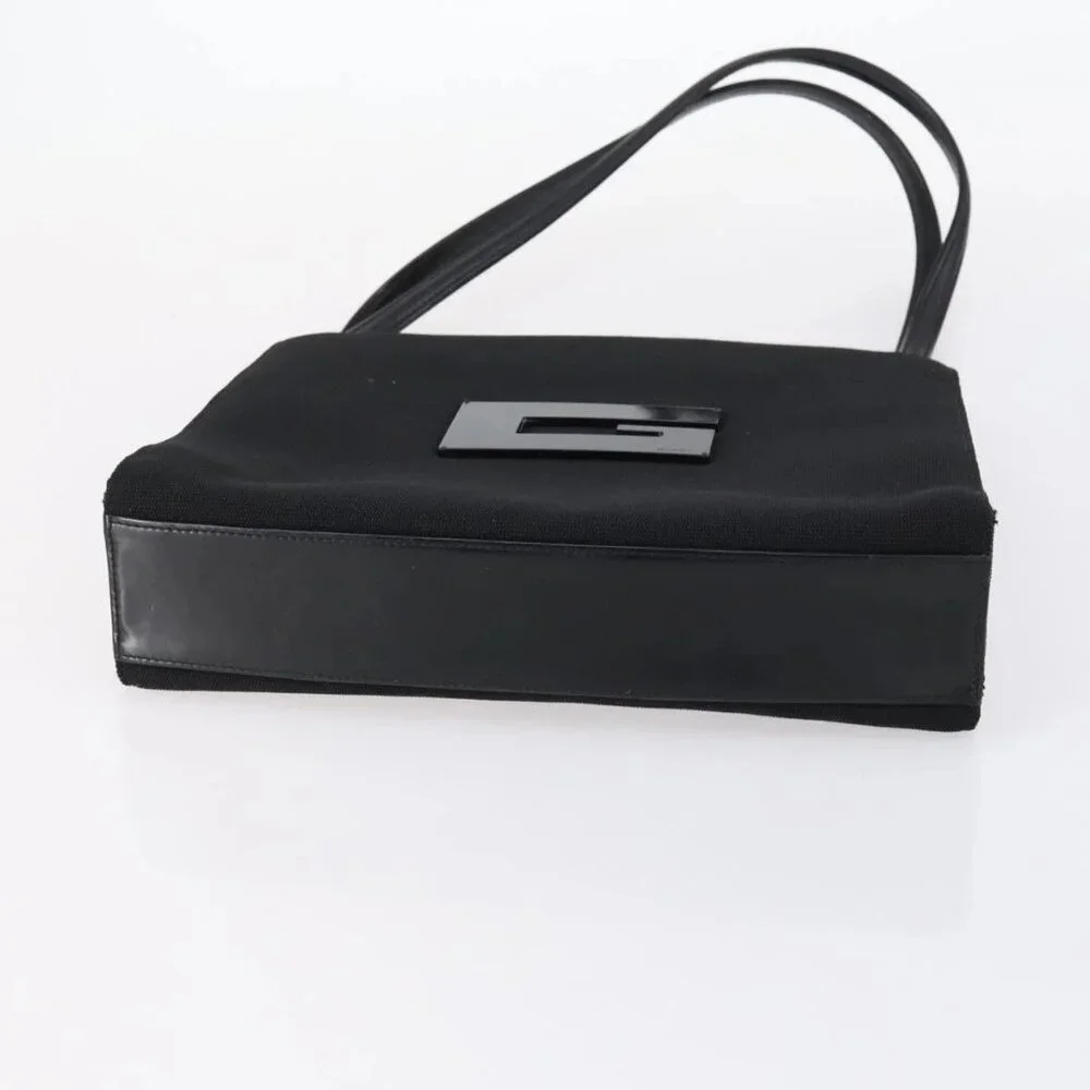 GUCCI Tote Bag Suede Canvas Nylon 4 Set Black Ivory Auth bs30282 - Picture 12 of 15